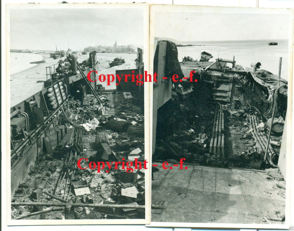 FOTO - PANZER - DIEPPE (NORMANDIE) - LANDUNG All