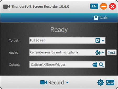 ThunderSoft Screen Recorder 10.6.0 Multilingual ThunderSoft Screen Recorder 10.6.0 Multilingual