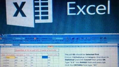 Microsoft Excel Classes And Excel 50 Exams Questionnaires