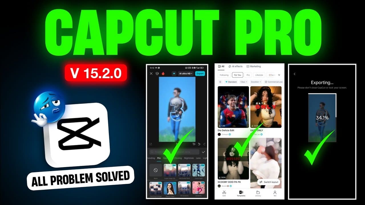 CapCut MOD APK Editing Interface