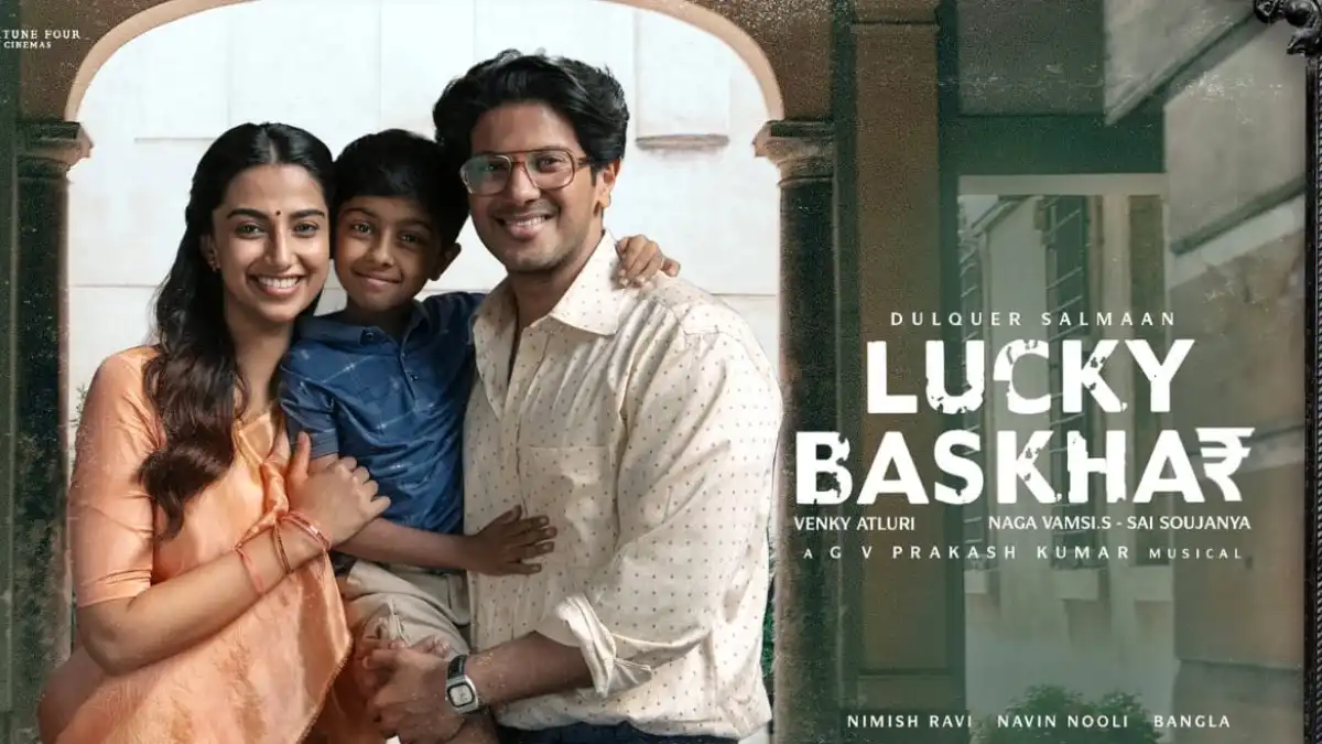 Lucky Baskhar (2024) Hindi Dubbed