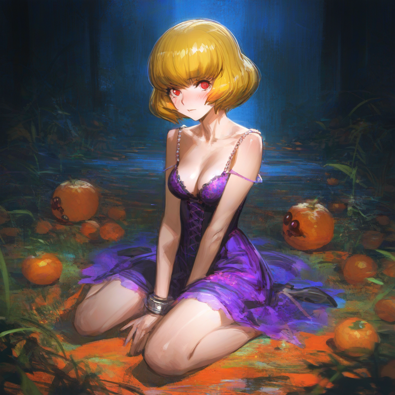 1girl, {{{clementine}}}, [[overlord]], {kobayashi ritz (artist)}, {{reoen (artis s-4206614957