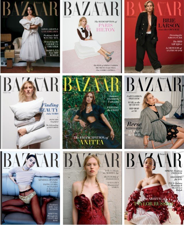 Harper's Bazaar USA - Full Year 2023 Collection