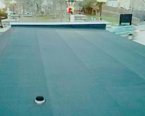 Flat roof maintenance
