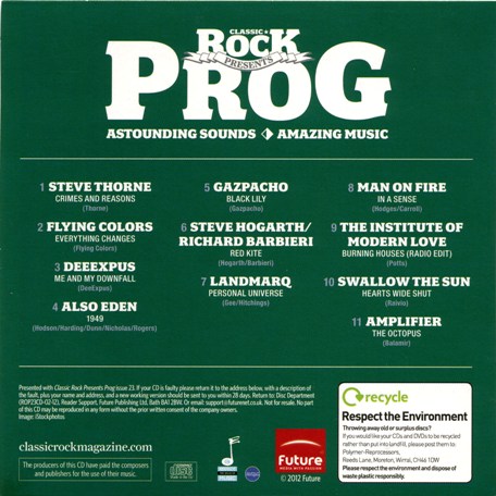VA - Classic Rock Presents Prog: Prognosis 2.3 (2012) Lossless+MP3 VA - Classic Rock Presents Prog: Prognosis 2.3 (2012) Lossless+MP3