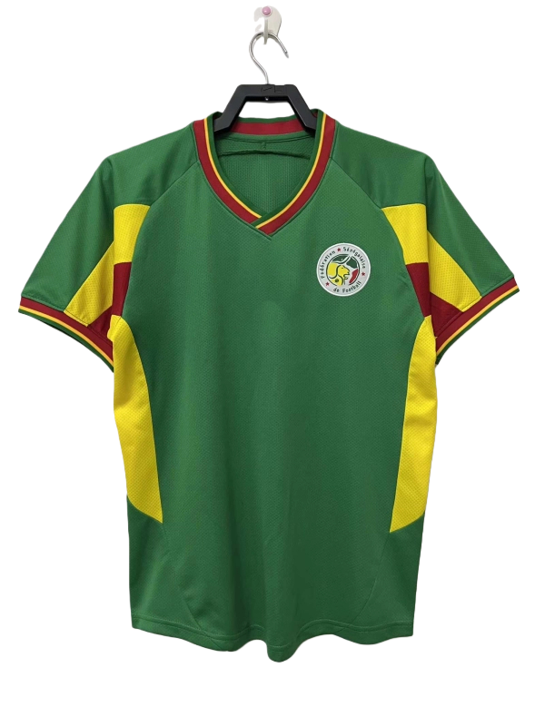 02 season Senegal Green retro Fan version