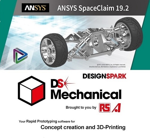 ANSYS SpaceClaim and DesignSpark Mechanical v.19.2 (x64) Multilanguage