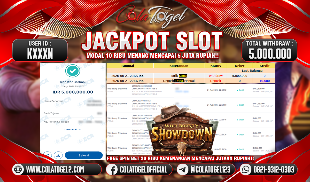 JACKPOT SLOT GACOR!!