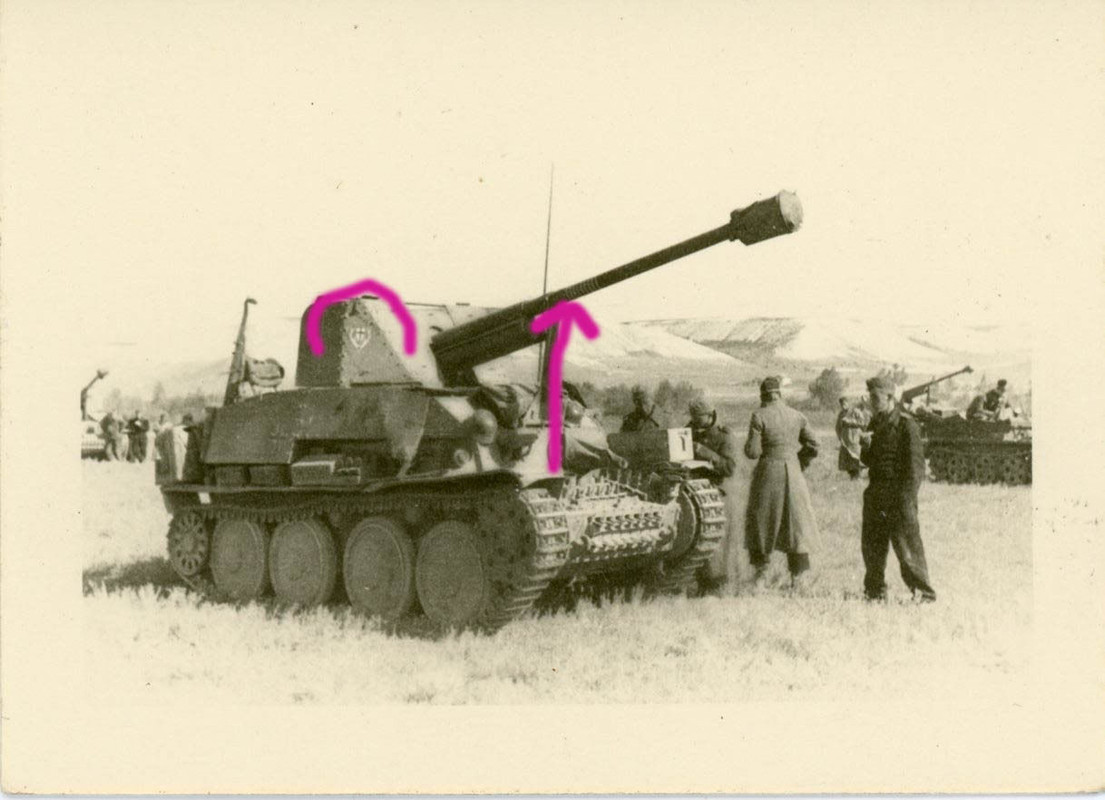 Marder Panzerjäger Selbstfahrlafette Panzer Tank