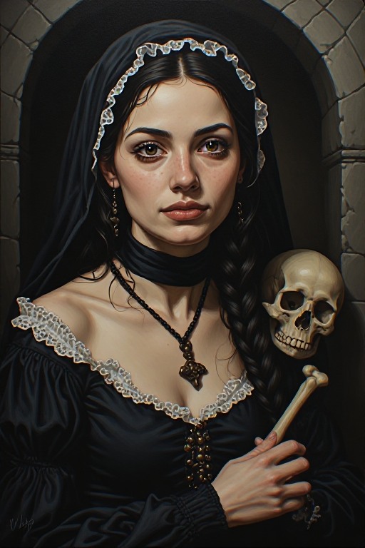 breathtaking-oil-painting-Goth-(12)