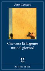 Peter Cameron – Che cosa fa la gente tutto il giorno? (2023)
