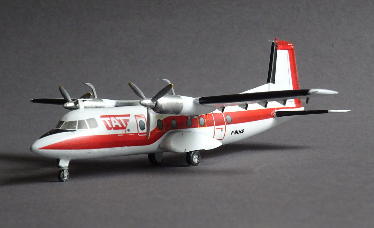 Maquette Avion F-RSIN 1/144 – Nord 262 Air Inter – Résine – Neuve
