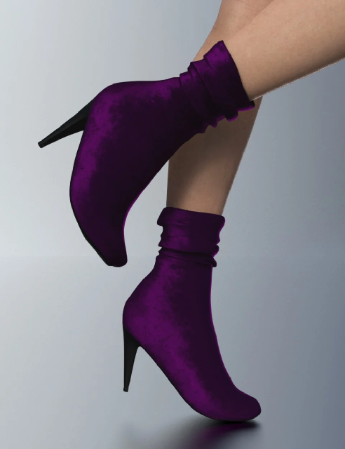 pulled down boots for genesis 8 females 00 main daz3d