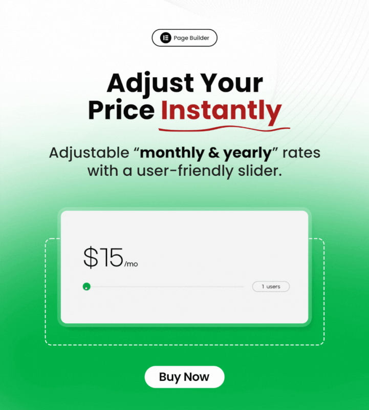 Elementor - Animated Pricing Table Widget - 5