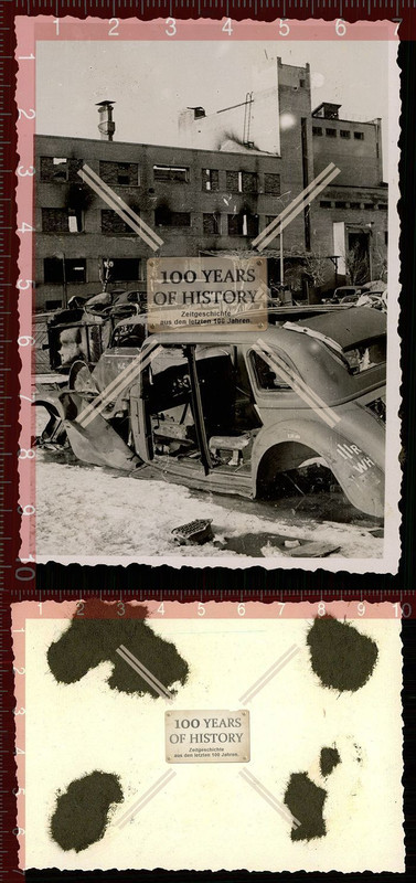 Orig. Foto Zerstörte Fahrzeuge Russland WH