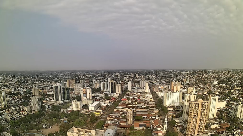 Campo Grande nesta manhã de sexta-feira