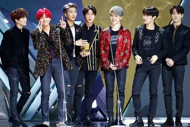 K-Pop Boy Band BTS Most Popular in the World - Gaybutton Thai