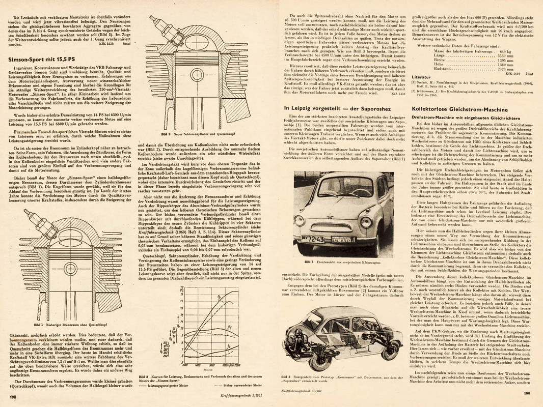 Fraftfahrzeugtechnik 5-1961