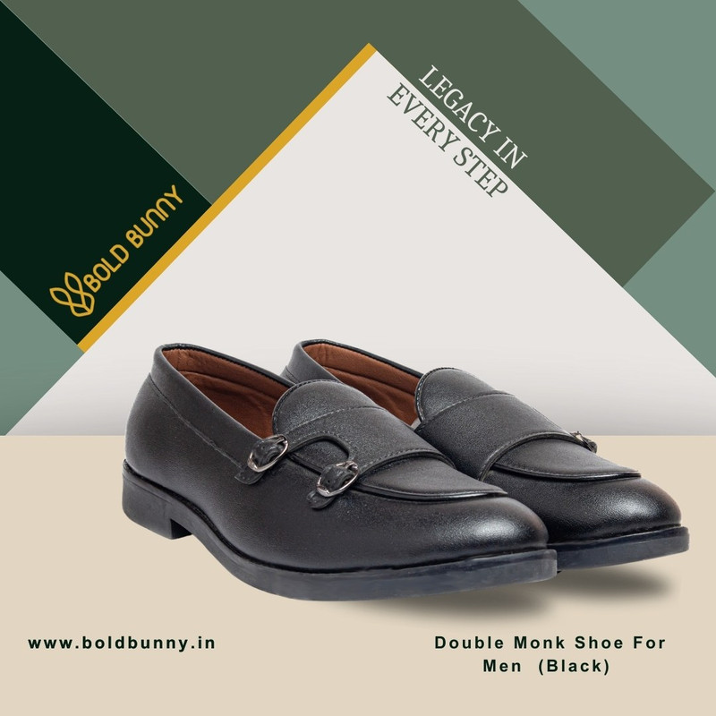 Double Monk Shoes for Men – Bold Bunny