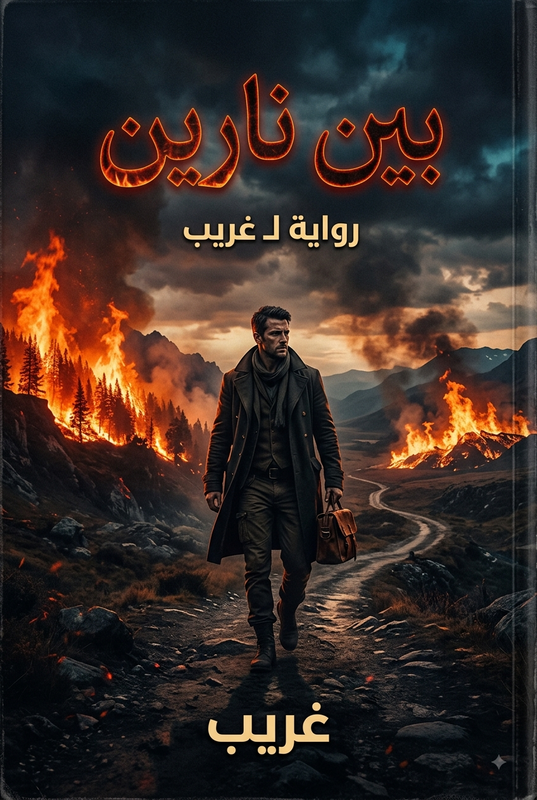 غلاف بين نارين