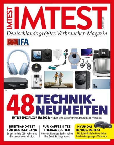 Imtest Das Verbraucher Magazin No 09 September 2023