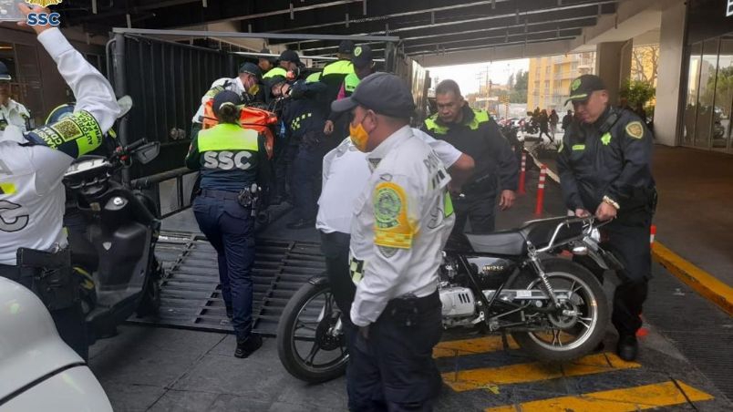 Tras operativo en la Venustiano Carranza, 21 motocicletas terminan en el corralón