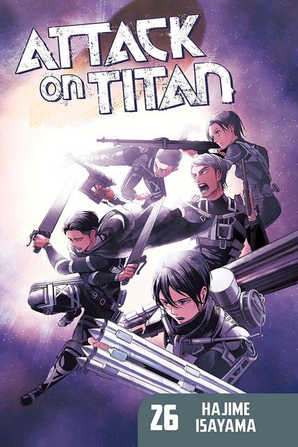 Attack on Titan v01-26 + Guidebook – Inside & Outside (2012-2018)