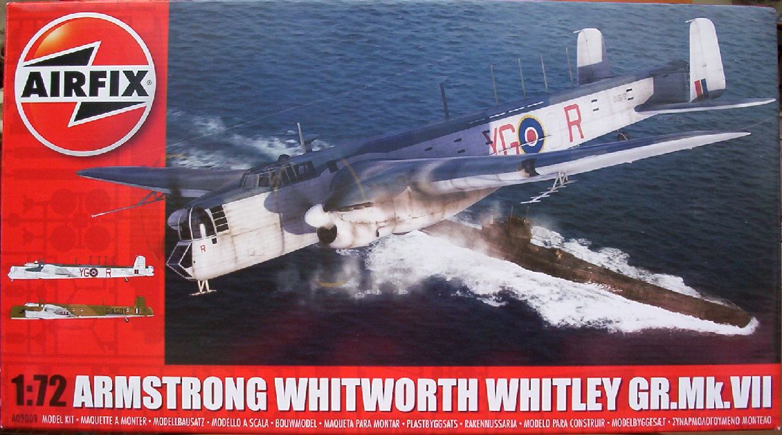 Airfix 72 Armstrong Whitworth Whitley GR.VII