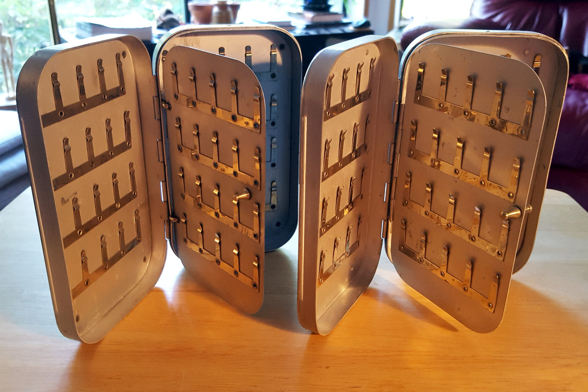 Vintage Richard Wheatley Clip Boxes - The Classic Fly Rod Forum Vintage Richard Wheatley Clip Boxes - The Classic Fly Rod Forum