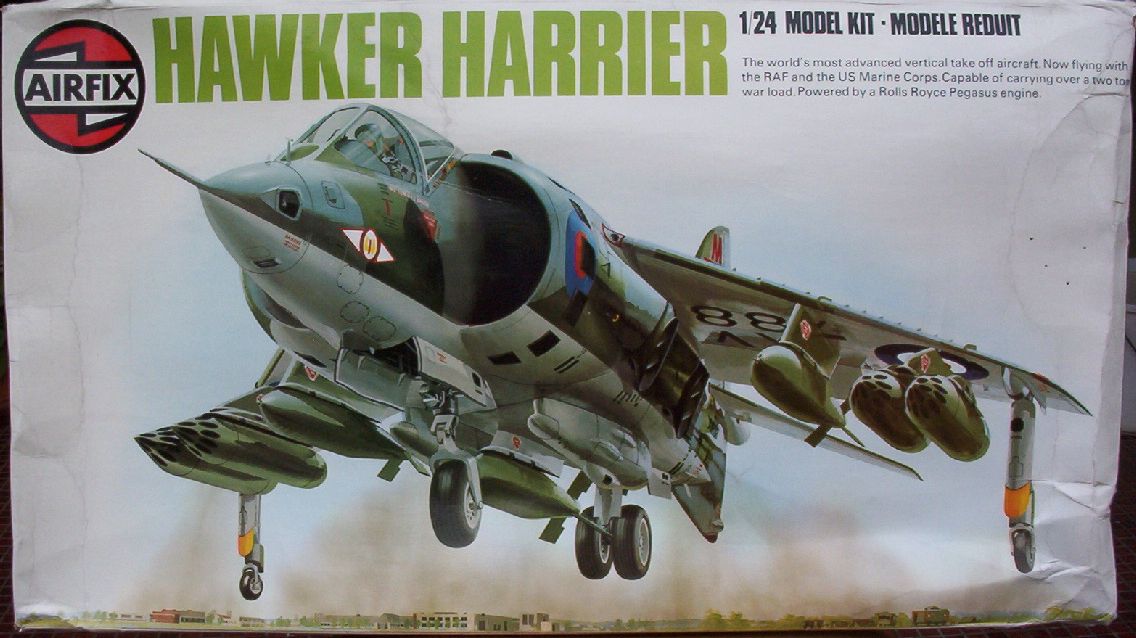Airfix 24 Hawker Harrier