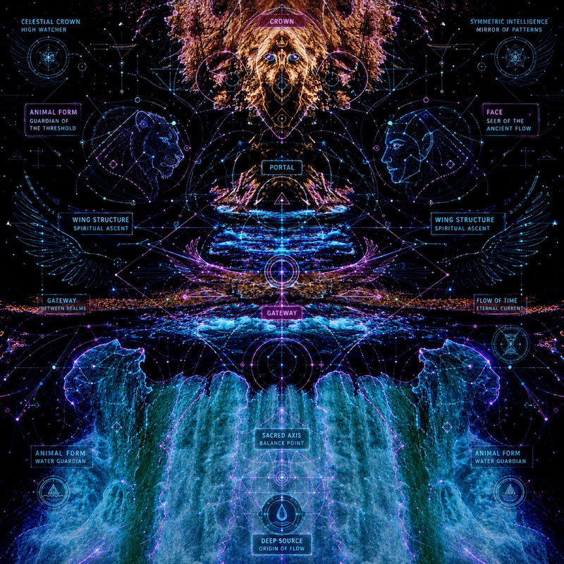 Celestial crown and sacred geometry