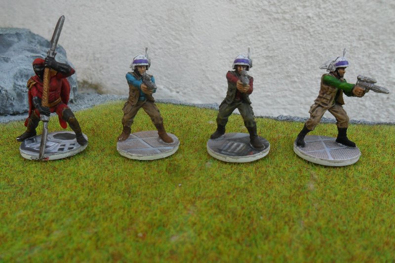 Peinture figurines pour des clients SAM-0209