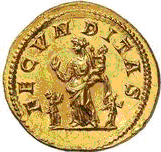 Glosario de monedas romanas. FECUNDITAS. 1