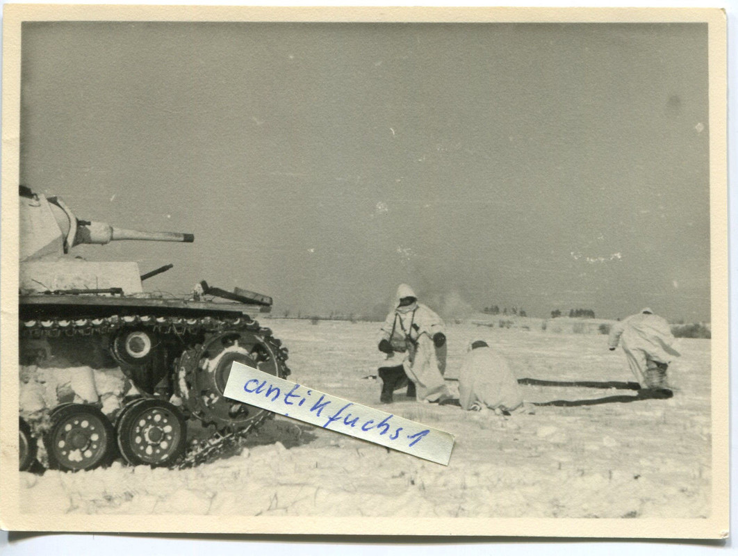 Panzer Kampf-Trupp der 5.Jäger-Division bei Staraja Russa