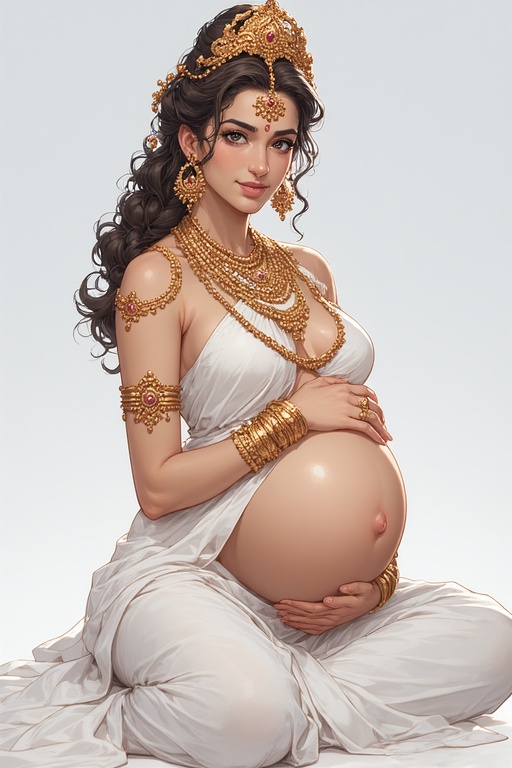 naked-goddess-parvati-pregnan44t