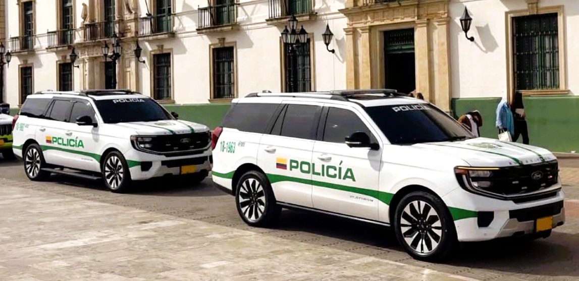 La Policía Colombiana incorpora la Ford Expedition Platinum