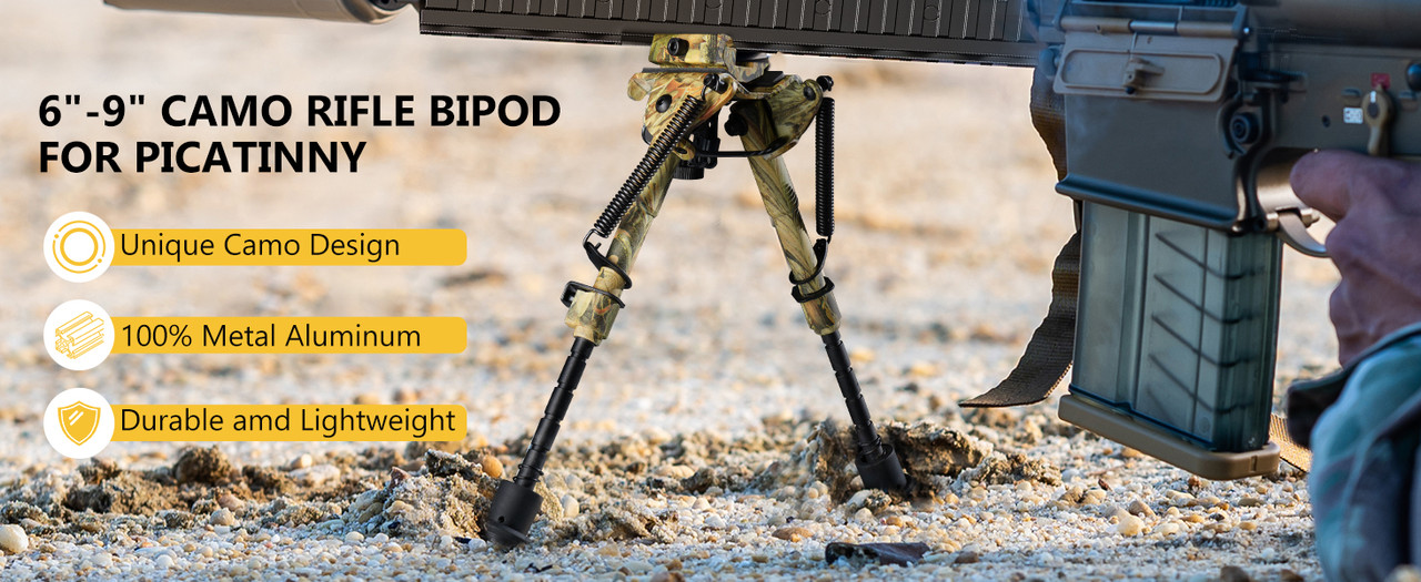 EZSHOOT Picatinny Adapter Bipod practical setup design