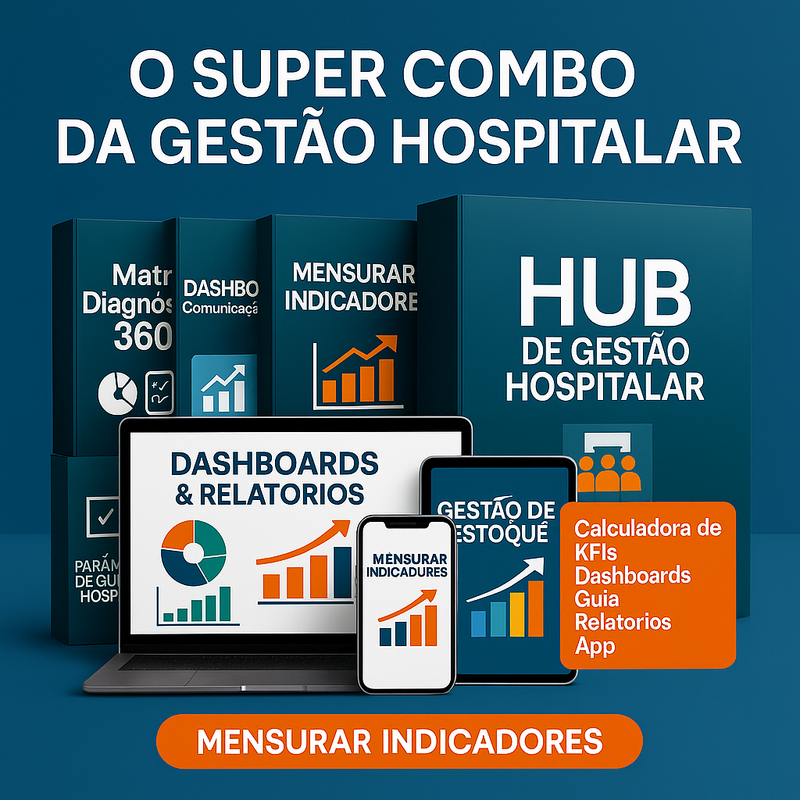 Visualização do Combo Completo de Ferramentas de Gestão