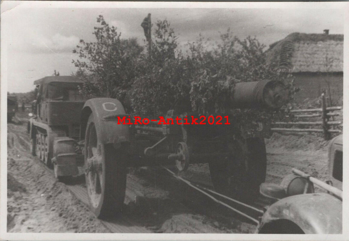 Foto, Beob. Abtlg. 4, schwere Artillerie 21cm Mörser vor Kiew, 01 (G)50415