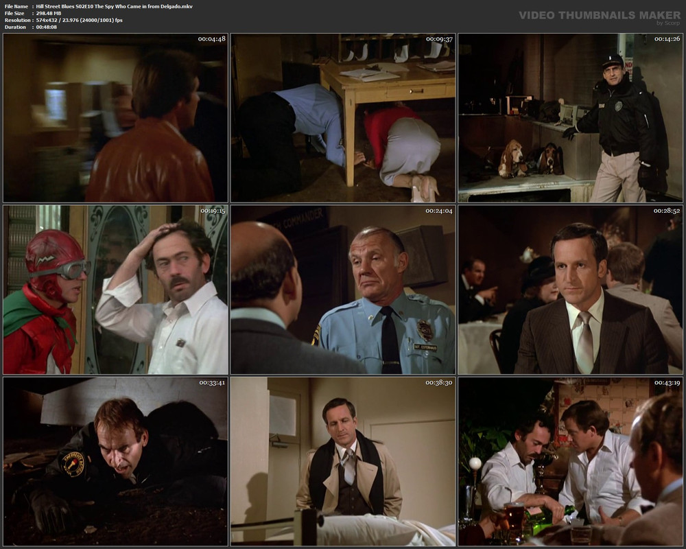 Hill Street Blues S02E10 The Spy Who Came in from Delgado.mkv