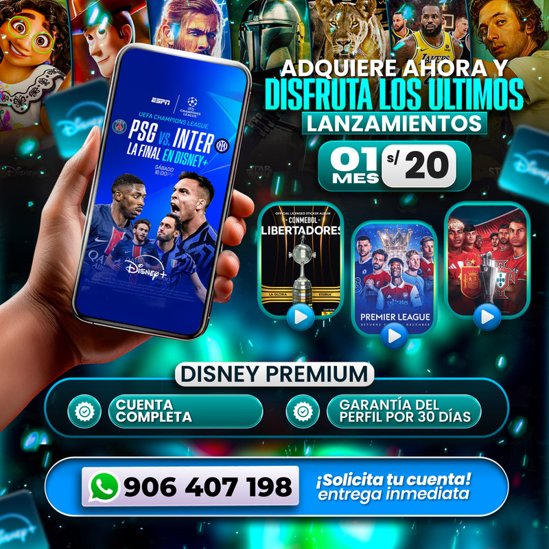 Disney Cuenta 7 dispositivo