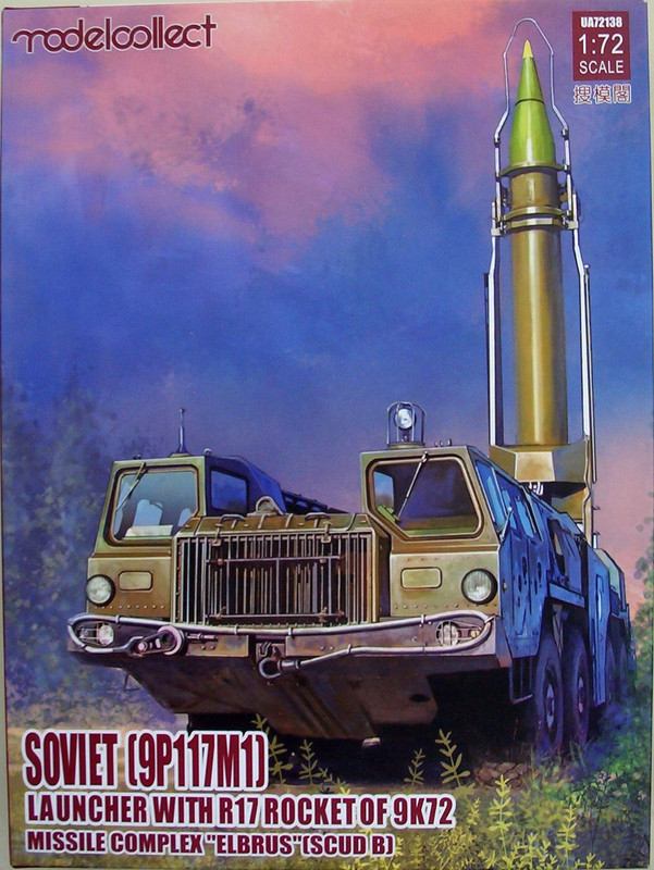 Modelcollect 72 Soviet (9P117M1) Launcher with R17 Rocket of 9K72 Missile Complex 'Elbrus' (Scud B)