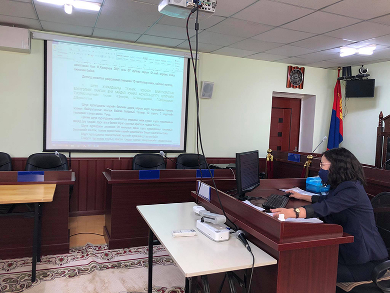 Говь-Алтай аймаг дахь шүүхийн тамгын газраас мэдээлж байна 