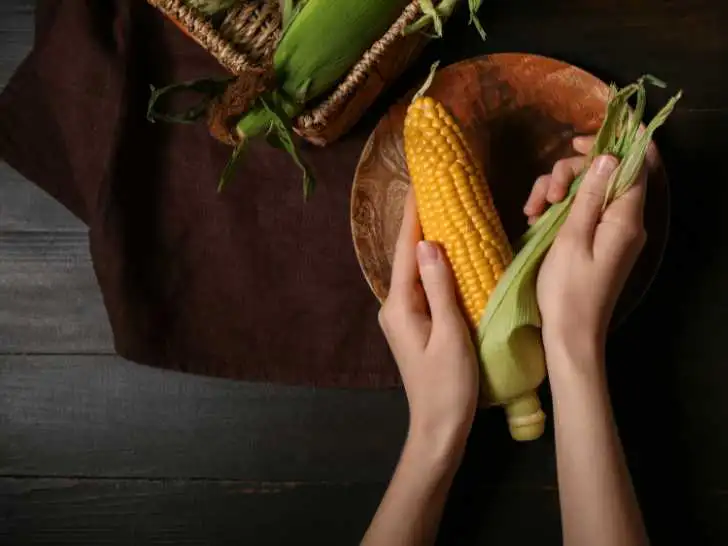 remove corn and silk