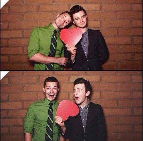 Chris Colfer and Will Sherrod