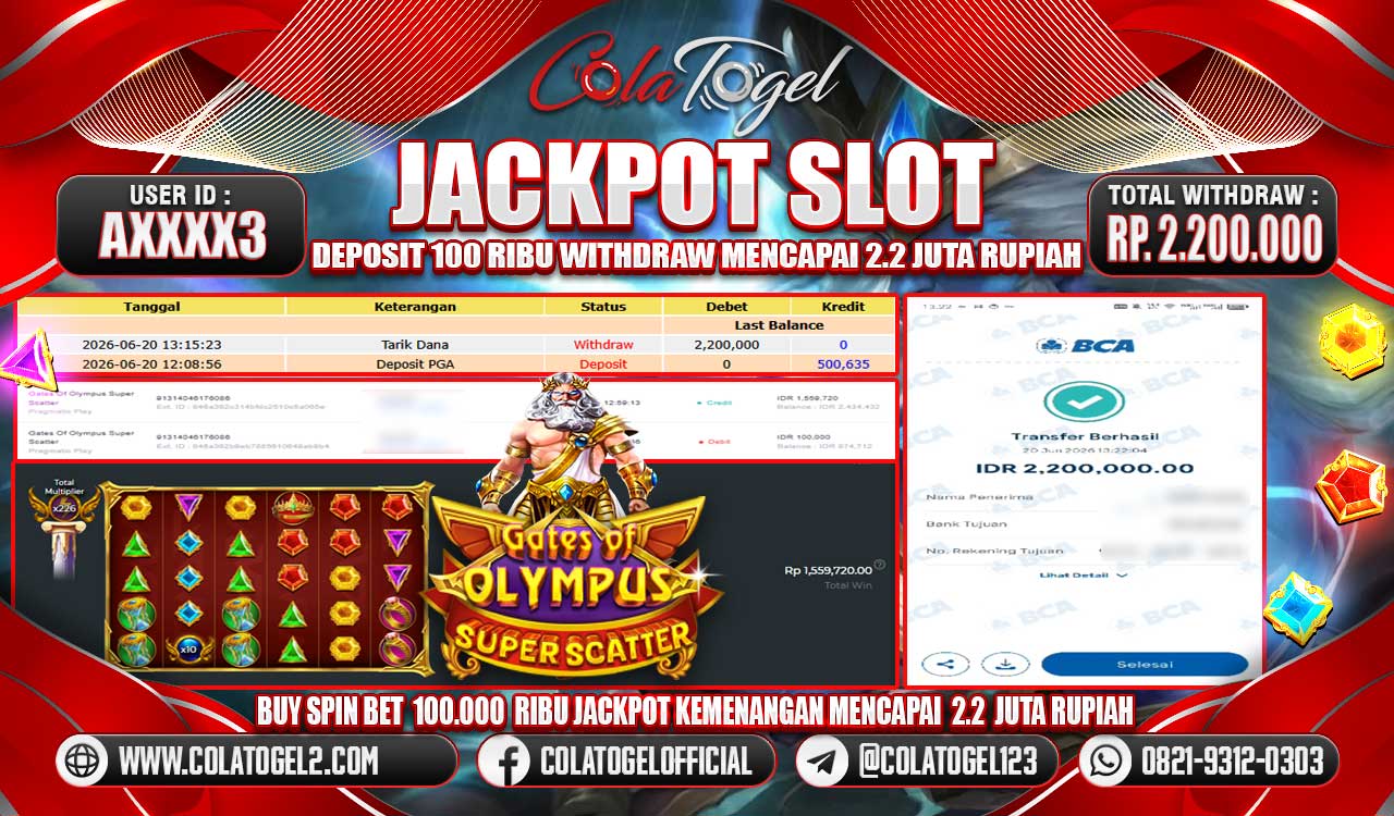 JACKPOT SLOT GACORR!!