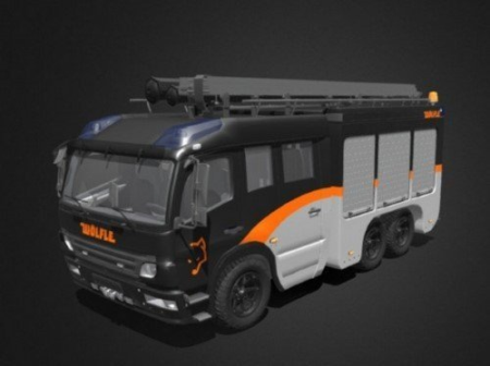 Woelfle Fire Truck 3D Model