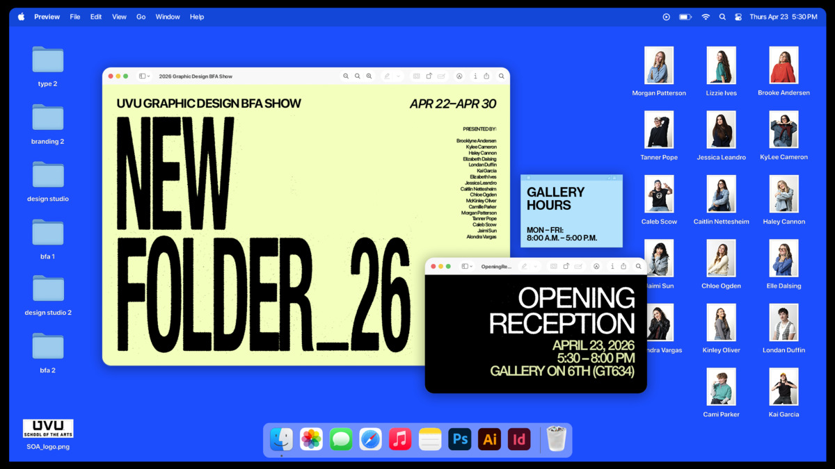 Graphic Design BFA Exhibition