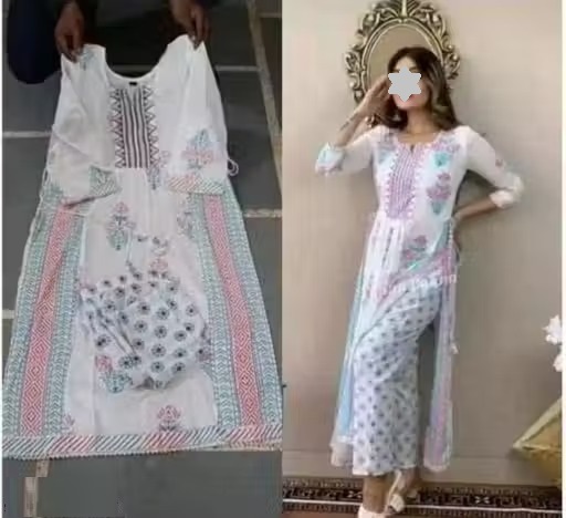 Kurta pant set Color 1 (KS122)