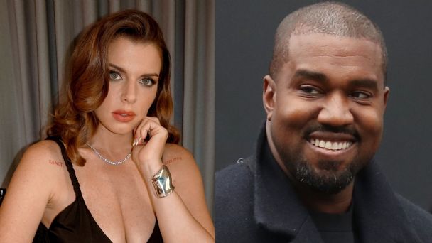 Kanye West y la acrtiz Julia Fox están saliendo